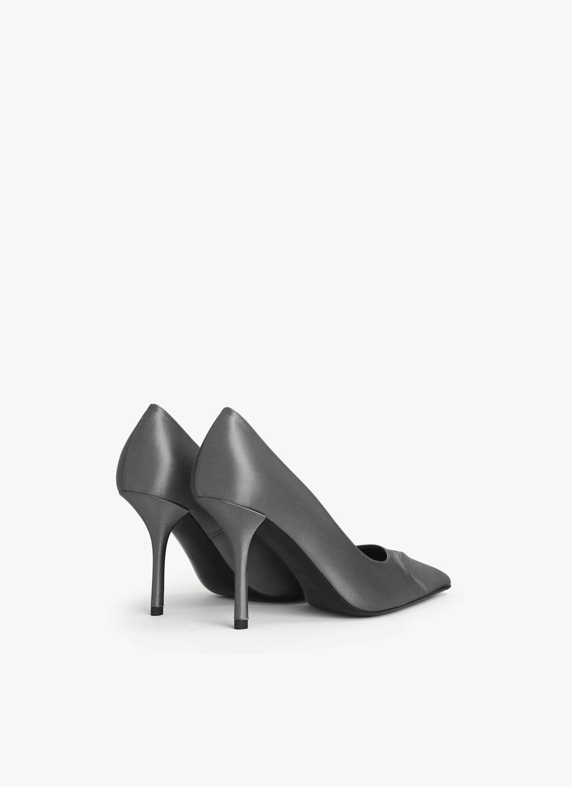 ZAPATOS DE TACÓN LE CŒUR 3D DE SATÉN ALAÏA TOPO ZAPATOS DE TACÓN LE CŒUR 3D DE SATÉN